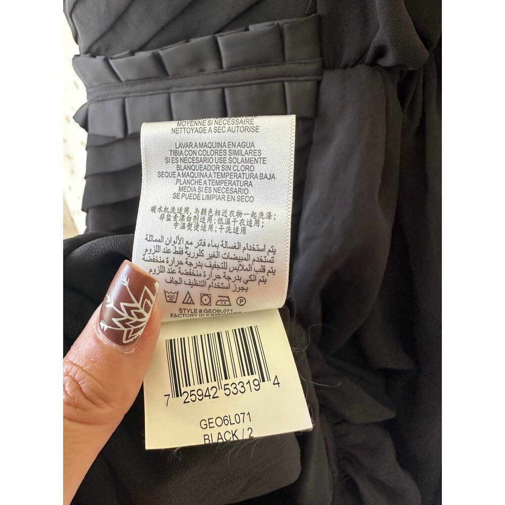 BCBGeneration Black Strapless Mini Dress - Picture 6 of 6